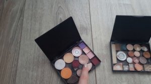 меняем рефилы в палетках. донышки и пустышки