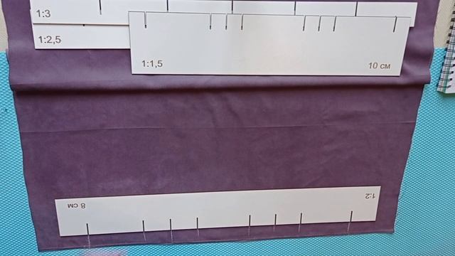 Складки с коэффициентом 1:2 и 1:1,5.Размеры всех линеек для скриншота в конце видео ? смотреть онлайн