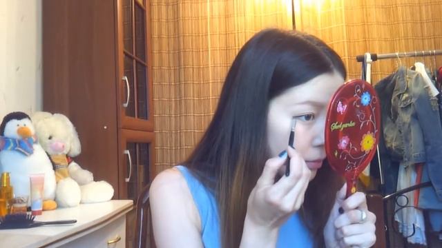 Natural Everyday Makeup Tutorial For Asian Eyes / Ежедневный макияж для азиатских глаз смотреть онлайн