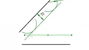 1 случай сопряжение двух прямых