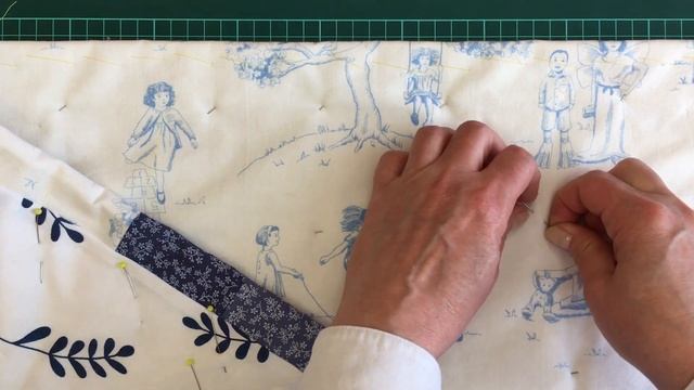 Лоскутное одеяло "пилоткой". 2 часть. смотреть онлайн