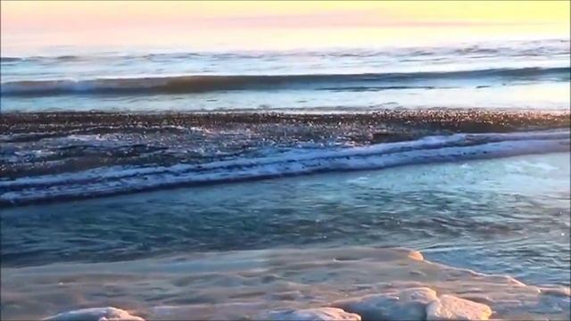 Зимнее море.