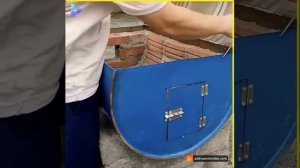 Мангал из старой бочки