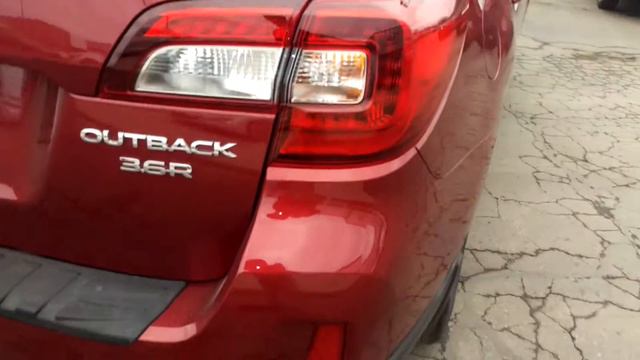 2015 Subaru Outback 3.6R смотреть онлайн