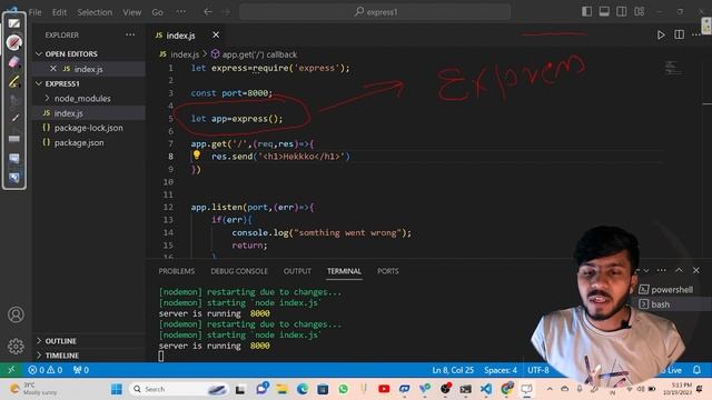 Mastering Express.js: Serving HTML Files with Ease #expressjs #nodejs #webdevelopment