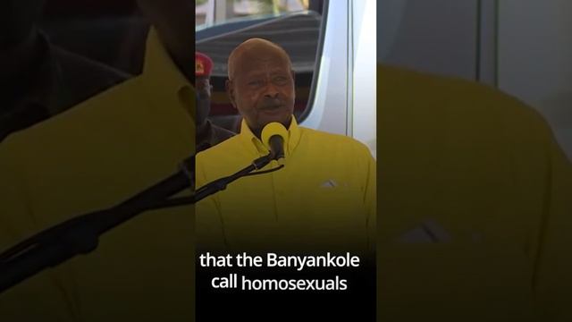 Museveni says NO TO LGBTQ