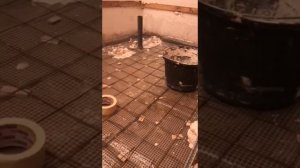 Маяки для заливки пола в бане
