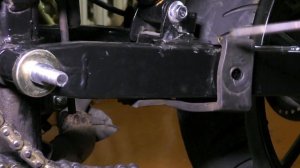 Смазка маятника и замена резинового слайдера цепи на FORTE FT 250 CKA.