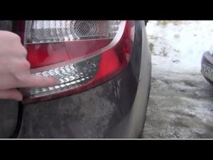 Замена лампы заднего хода P21W на ВАЗ - Lada Granta