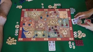 Taj Mahal 2/2 часть - играем в настольную игру.