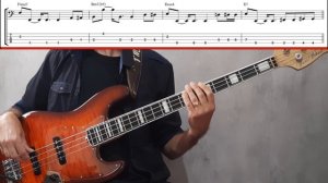 I WILL SURVIVE (Gloria Gaynor) How to Play Bass Groove Cover with Score & Tab Lesson