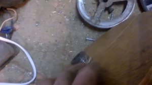 Изготовление шкива подручным способом. Самодельная бетономешалка. Часть 2.