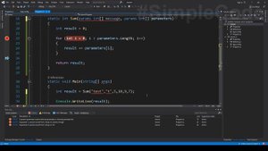КЛЮЧЕВОЕ СЛОВО PARAMS | C# ОТ НОВИЧКА К ПРОФЕССИОНАЛУ | # 46