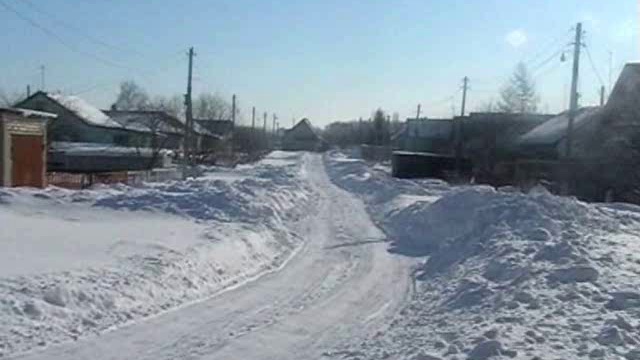 Вот такая зима в Прибытково