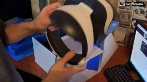Sony Playstation VR (Шлем виртуальной реальности) распаковка и подключение ...
