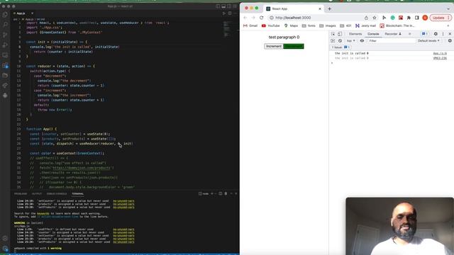 useReducerHook - Lazy State Initialization - How to use React Hooks - 5 смотреть онлайн