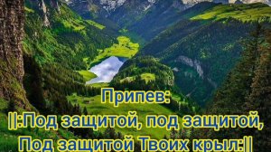 Буду жить под защитой Твоих крыл МСЦ ЕХБ