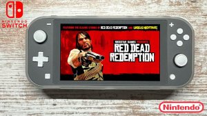 Red Dead Redemption Nintendo Switch Lite Gameplay