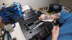 Fix Epson 0xEA Error - Timing Encoder Belt / CR Scale