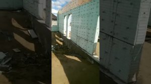 Дом из пенополистирола легко и быстро тёплый