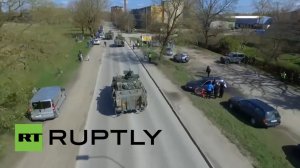 Эстония. Учения НАТО возле границ РФ (02.05.2016 г.)