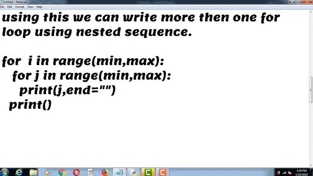 Nested For Loop in Python with Example,Python Tutorial | Nested For Loop in Python (HINDI),#26 смотреть онлайн