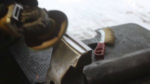 Реставрация советских тисков своими руками.