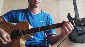 Пример игры 12-ти тактового блюзового квадрата в Ми с басовыми связками