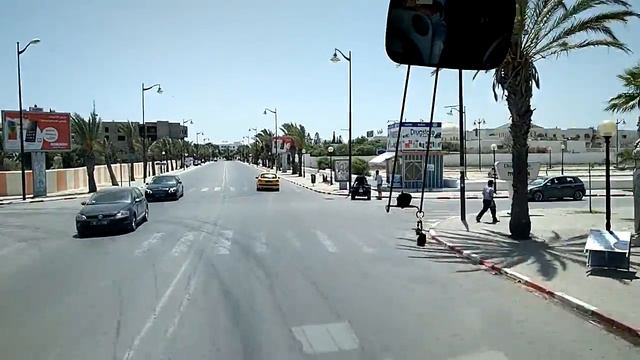 Тунис из автобуса, город смотреть онлайн