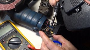 Симистор диммера болгарки пробой