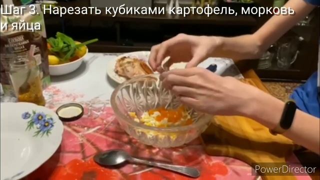 Как готовить Оливье? Видеомоделинг: Приготовление праздничного салата "Оливье" смотреть онлайн