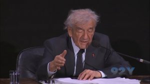 Elie Wiesel: The Quest for Peace in Judaism | 92nd Street Y Elie Wiesel Archive