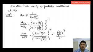 7 ATOMIC STRUCTURE | Problems on Rutherford nuclear model | IIT advance | JEE main | chemistry