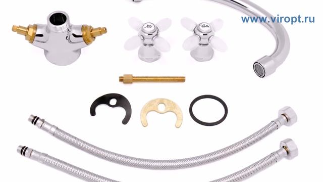 СМЕСИТЕЛЬ ДЛЯ КУХНИ SAS 7005(H506) МАТОВЫЙ смотреть онлайн