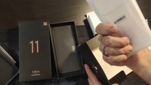 Xiaomi mi 11 ultra распаковка