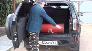 Нива Тревел  Насколько мал багажник?