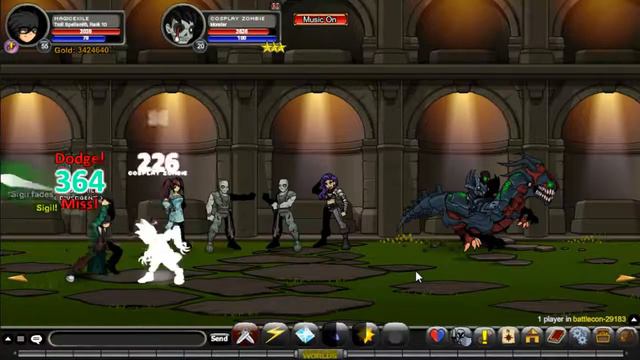 AQW: /join BattleCon Full Walkthrough (BattleCon 2013 Event) смотреть онлайн