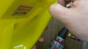 Ремонт пластмассовой лопаты за пару минут