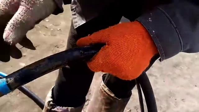 Как Я сделал Отверсти В Скважине.