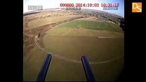 Квадрокоптер DS 650T FPV - полет 42 минуты. Quad 42 mins flight