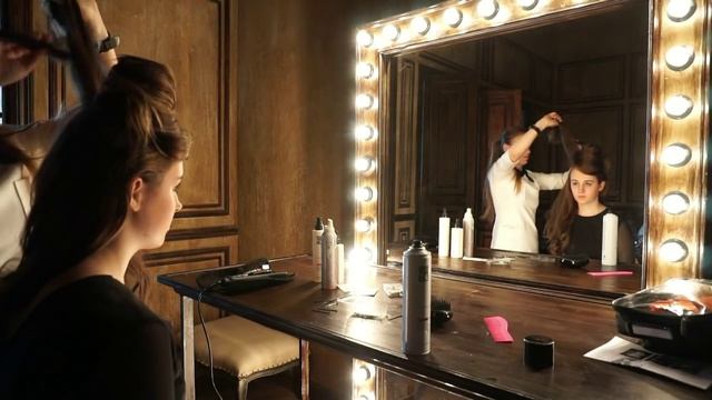 Прическа Шляпка из волос. Прическа за 30 минут. Backstage