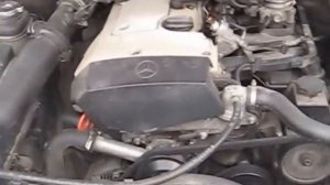 ремонт.замена катушки. мерседес с 180