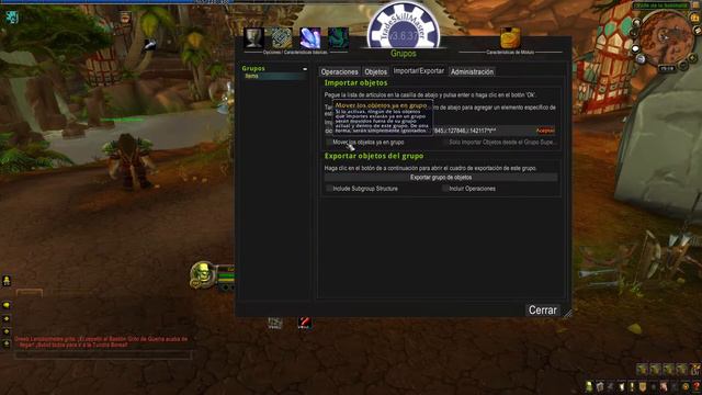 Guías WoW 03 TSM cómo importar grupos
