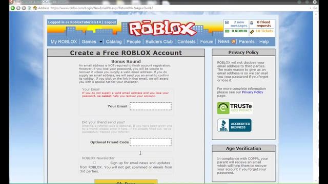 Roblox - How To Setup An Account смотреть онлайн