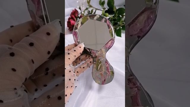 ❤️    ЗЕРКАЛО ИЗ ЭПОКСИДНОЙ СМОЛЫ ? #аннакохан #мастерскаяанныкохан