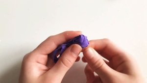 Цветы из фоамирана Своими руками Простой способ Поделки из фоамирана / How ty make Foamiran flowers