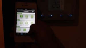 C-Bus Wiser Thermostat Widget for iPhone