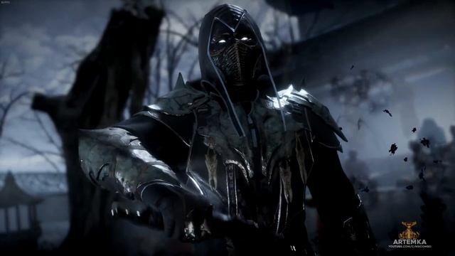 MK 11 - Noob Saibot Все вступительные диалоги на Русском (Субтитры)