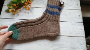 Экспресс МК. Носки мужские спицами из "Пехорки носочной".