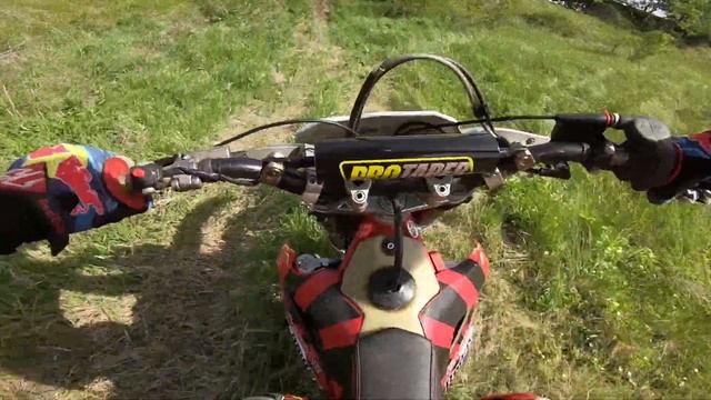 ПЕРВЫЙ РАЗ НА GAS GAS EC 300 l ЭНДУРО КАТКА l ПУШКА ГОНКА смотреть онлайн